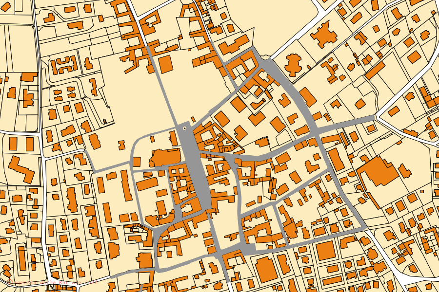 Mappa catastale del centro di Appiano Gentile: particelle e fabbricati, cartografia Agenzia delle Entrate