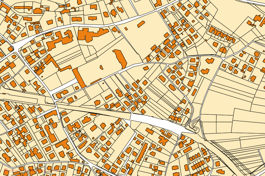Mappa catastale del centro di Arcisate: particelle e fabbricati, cartografia Agenzia delle Entrate