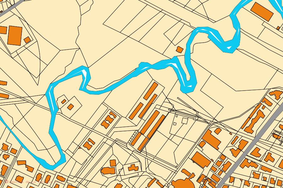 Mappa catastale del centro di Bellizzi: particelle e fabbricati, cartografia Agenzia delle Entrate