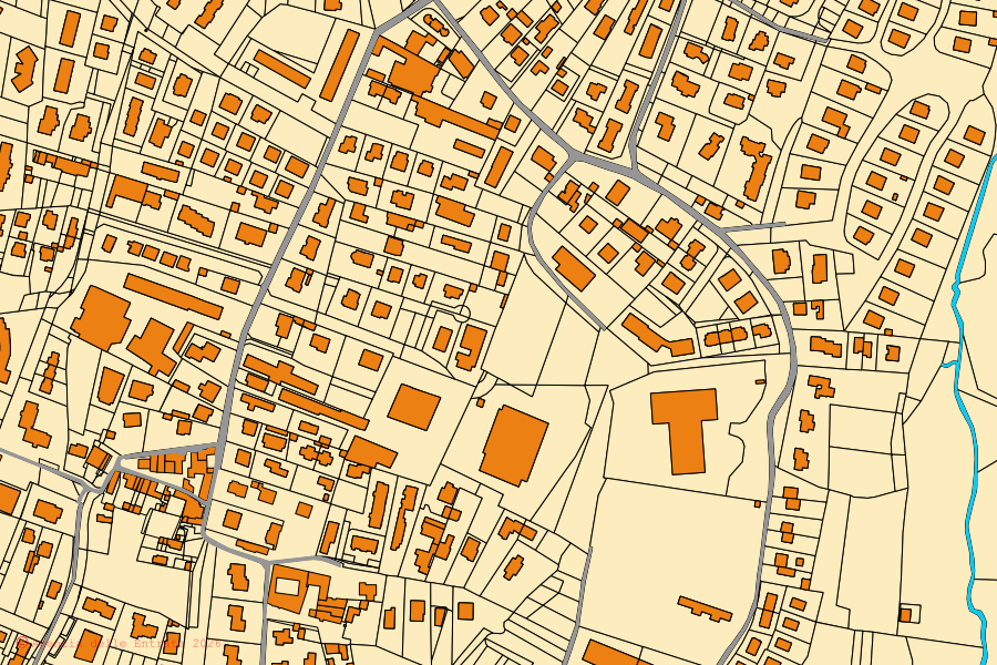 Mappa catastale del centro di Carnago: particelle e fabbricati, cartografia Agenzia delle Entrate