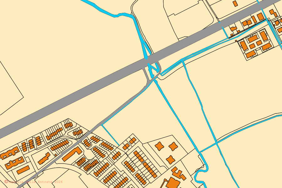 Mappa catastale del centro di Carpiano: particelle e fabbricati, cartografia Agenzia delle Entrate