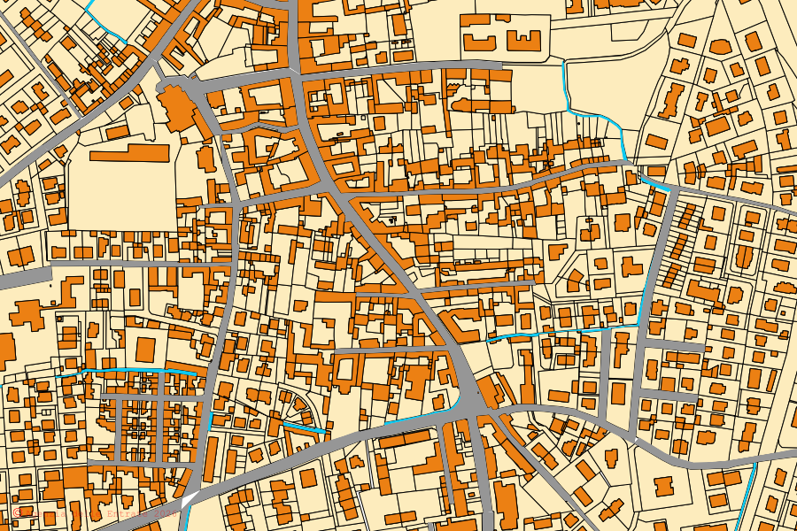 Mappa catastale del centro di Castiglione d'Adda: particelle e fabbricati, cartografia Agenzia delle Entrate