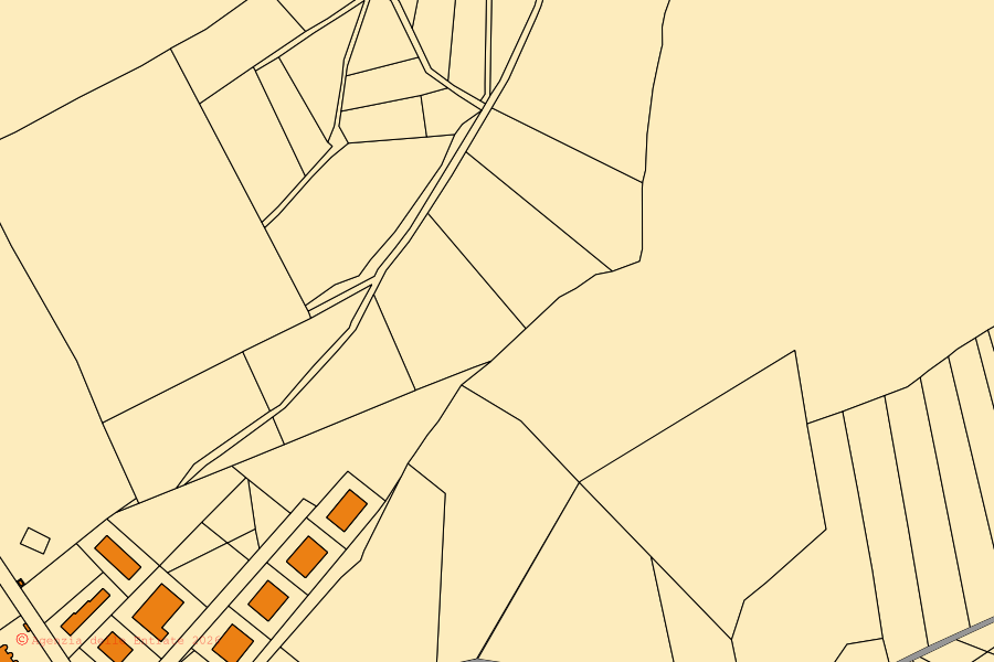 Mappa catastale del centro di Catanzaro: particelle e fabbricati, cartografia Agenzia delle Entrate