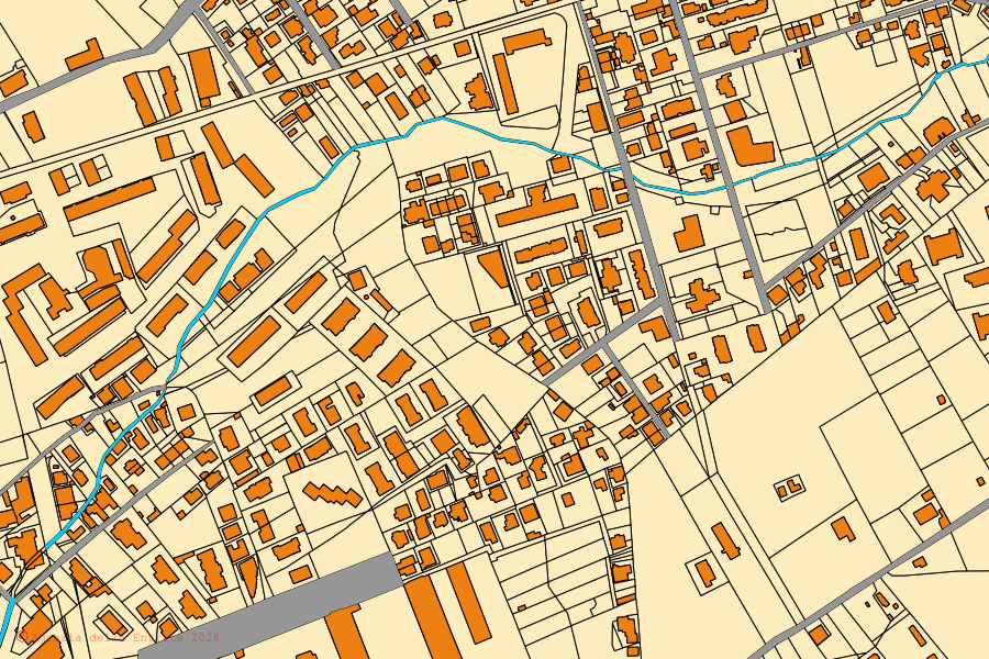 Mappa catastale del centro di Civitavecchia: particelle e fabbricati, cartografia Agenzia delle Entrate