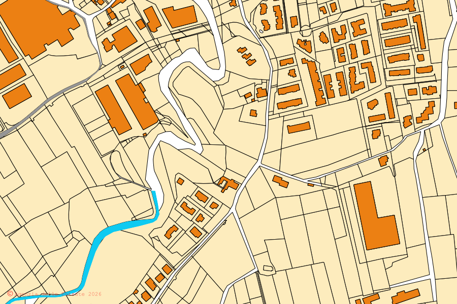 Mappa catastale del centro di Credaro: particelle e fabbricati, cartografia Agenzia delle Entrate