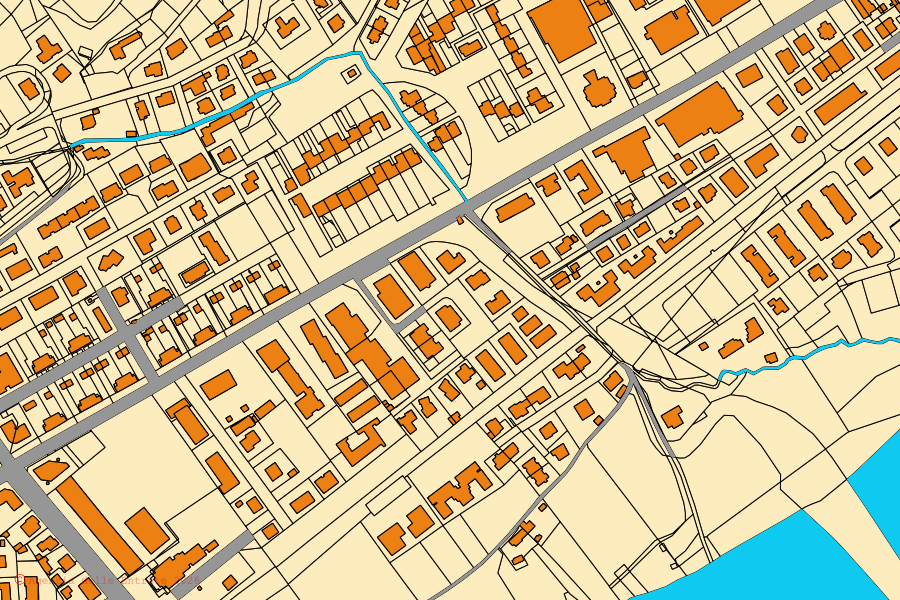 Mappa catastale del centro di Fossombrone: particelle e fabbricati, cartografia Agenzia delle Entrate