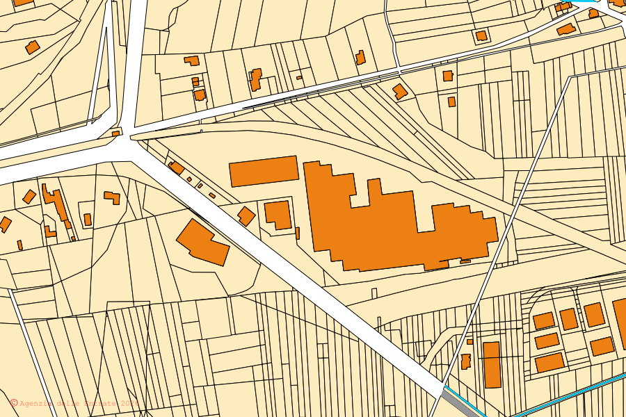 Mappa catastale del centro di Gera Lario: particelle e fabbricati, cartografia Agenzia delle Entrate