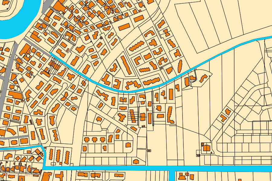 Mappa catastale del centro di Jesolo: particelle e fabbricati, cartografia Agenzia delle Entrate
