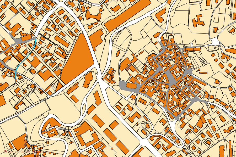 Mappa catastale del centro di Lecco: particelle e fabbricati, cartografia Agenzia delle Entrate