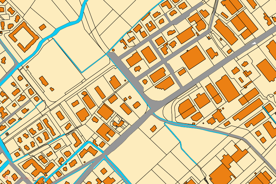 Mappa catastale del centro di Nuvolento: particelle e fabbricati, cartografia Agenzia delle Entrate