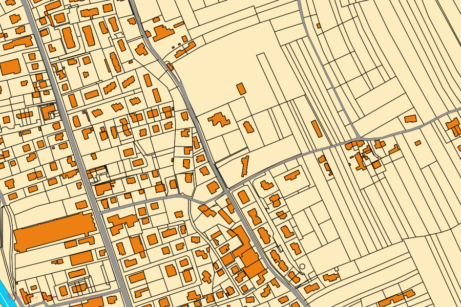 Mappa catastale del centro di Pieve di Soligo: particelle e fabbricati, cartografia Agenzia delle Entrate
