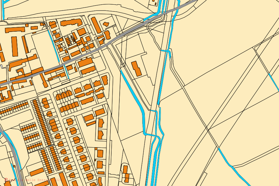 Mappa catastale del centro di San Donato Milanese: particelle e fabbricati, cartografia Agenzia delle Entrate