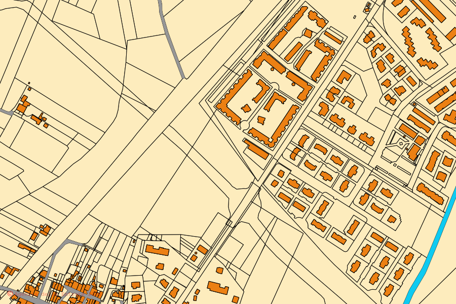 Mappa catastale del centro di San Giuliano Terme: particelle e fabbricati, cartografia Agenzia delle Entrate