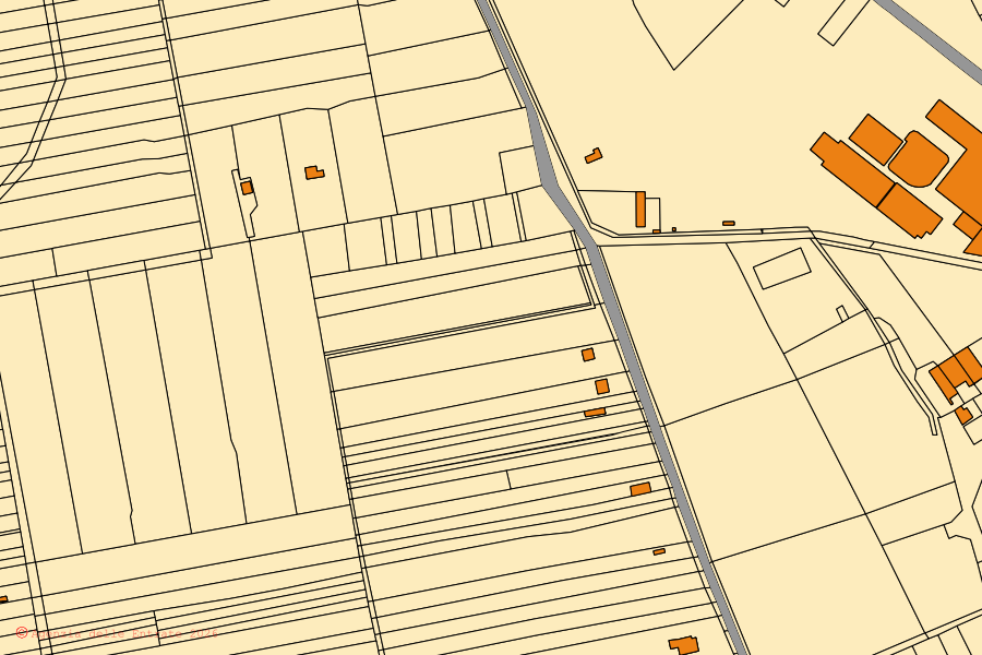 Mappa catastale del centro di San Marzano di San Giuseppe: particelle e fabbricati, cartografia Agenzia delle Entrate