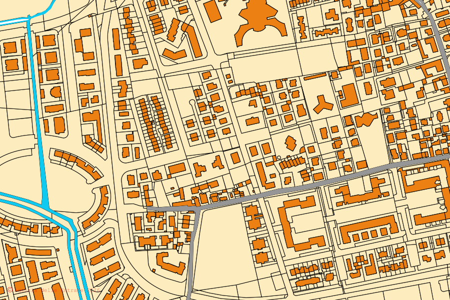 Mappa catastale del centro di Siziano: particelle e fabbricati, cartografia Agenzia delle Entrate