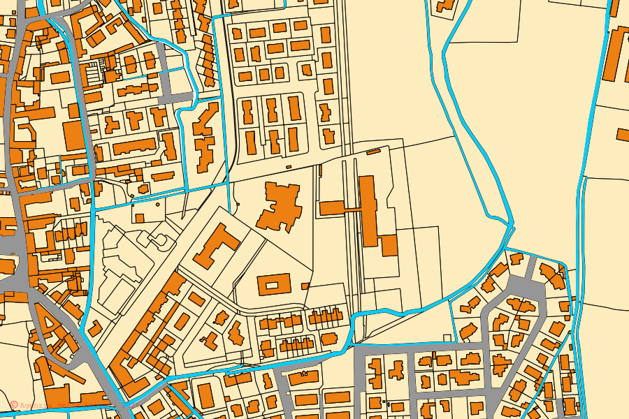 Mappa catastale del centro di Spino d'Adda: particelle e fabbricati, cartografia Agenzia delle Entrate