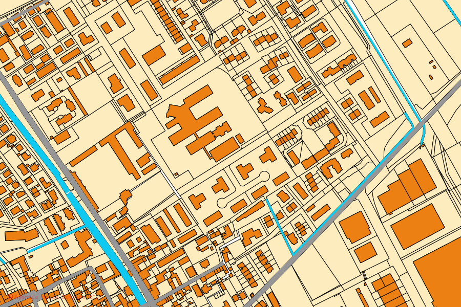 Cadastral map of the centre of Landriano: parcels and buildings, Agenzia delle Entrate cartography