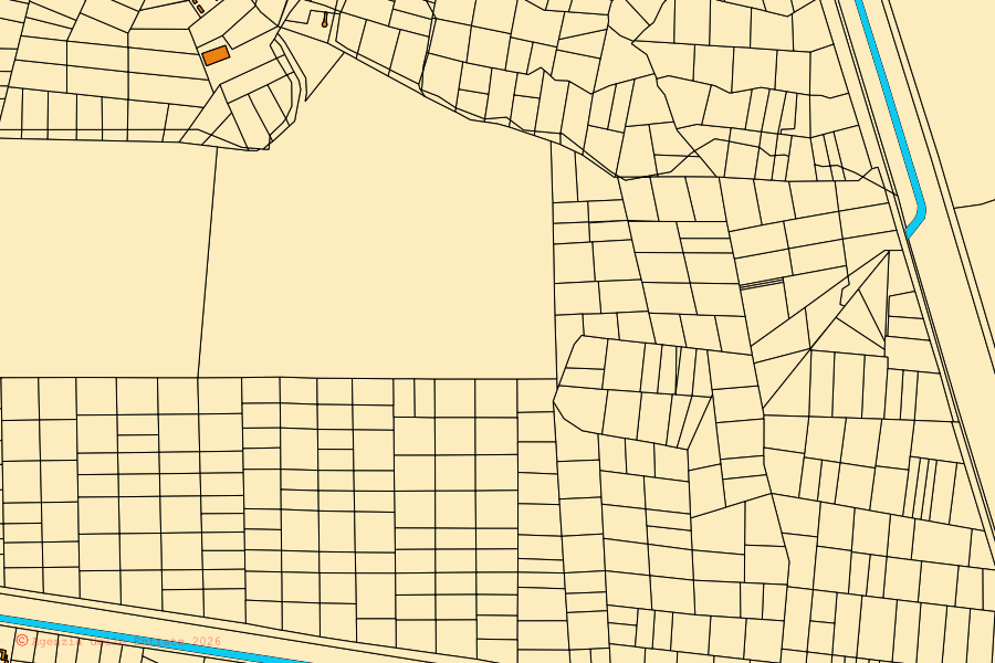 Cadastral map of the centre of Piombino: parcels and buildings, Agenzia delle Entrate cartography